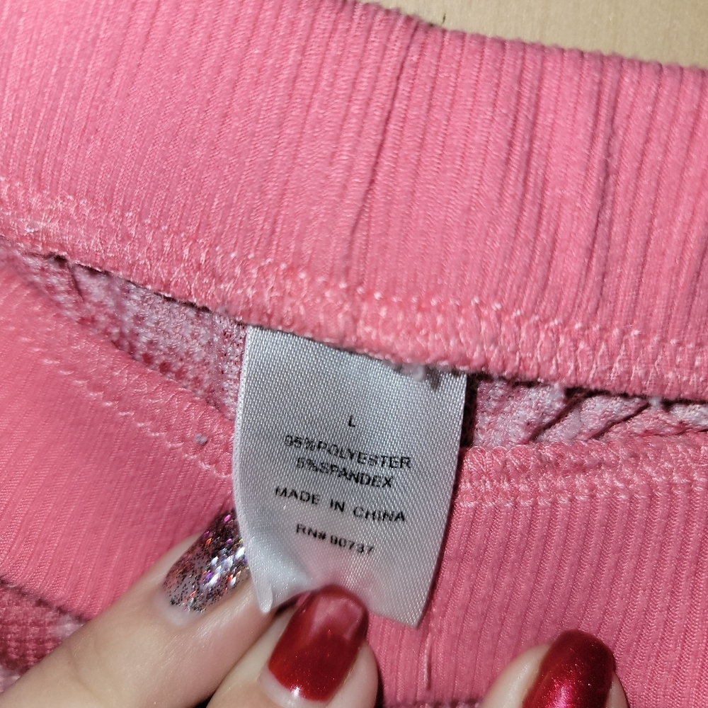 Girls sz L 14 Pajamas bottoms pink camouflage lounge Pants - Picture 5 of 5